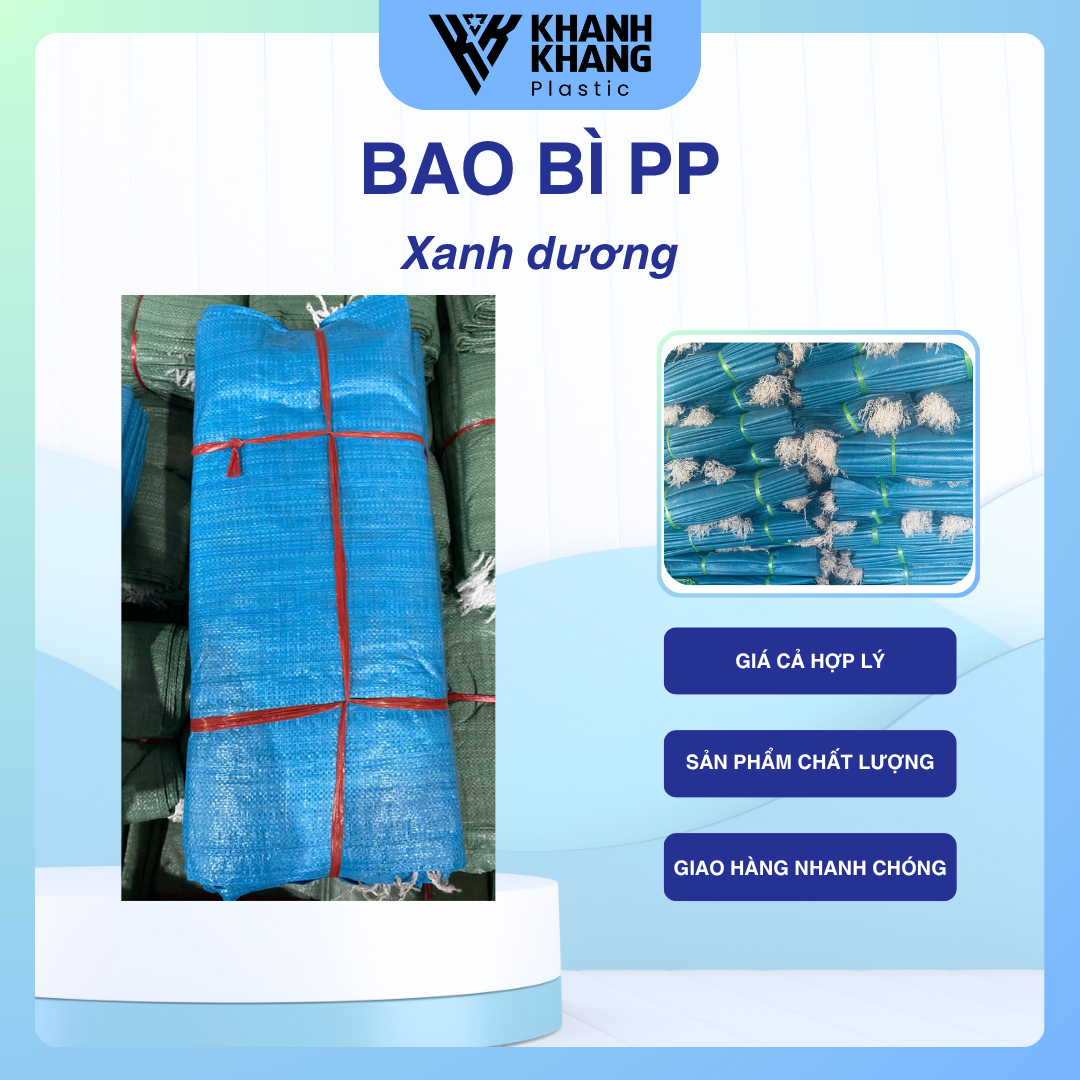 Bao tải xanh dương